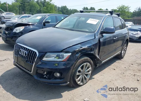2016 Audi Q5 2.0T Premium z USA, uszkodzony, nr VIN WA1L2AFP2GA029516